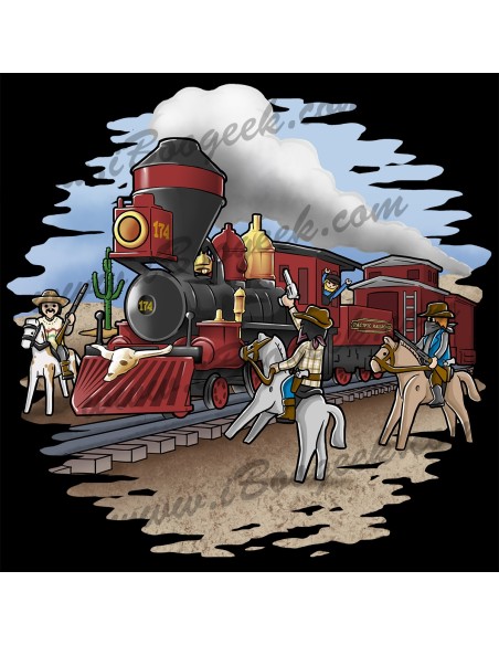 Asalto al tren de Playmobil