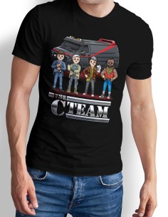 ▷ La camiseta basada en el Equipo A y Playmobil más brutal de la historia