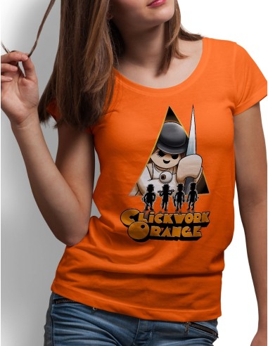▷ La única camiseta basada en La Naranja Mecánica y Playmobil del mercado.