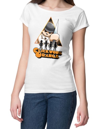 ▷ La única camiseta basada en La Naranja Mecánica y Playmobil del mercado.
