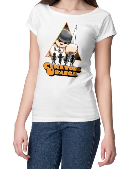 ▷ La única camiseta basada en La Naranja Mecánica y Playmobil del mercado.
