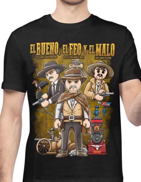 ▷ El bueno, el feo y el malo versión click de Playmobil. ▷ El bueno, el feo y el malo versión click de Playmobil.