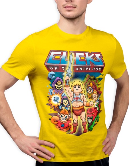 ▷ ¡Por el poder de Grayskull! La camiseta más PODEROSA basada en PLAYMOBIL del mercado