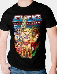 ▷ ¡Por el poder de Grayskull! La camiseta más PODEROSA basada en PLAYMOBIL del mercado