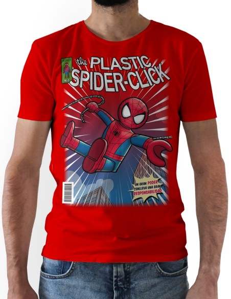 ▷ La mejor camiseta basada en PLAYMOBIL y SPIDER-MAN que encontrarás.