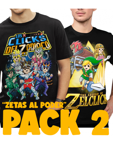 The Legend of Zelclick + Clicks del Zodiaco (Tallas L y S)