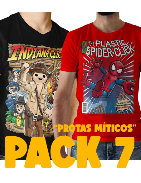 The plastic spider-click + Indiana Click (Tallas L)