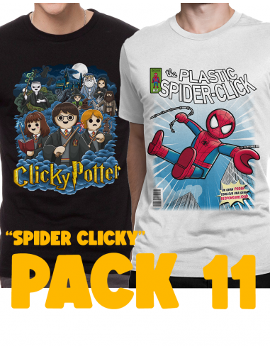 Clicky Potter + The Plastic Spider-click (Tallas XXL)