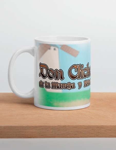 Don Clickote de la Mancha y Keko Panza - Taza